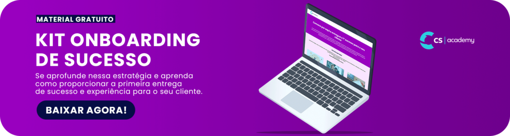 Banner Kit Onboarding de clientes da CS Academy.