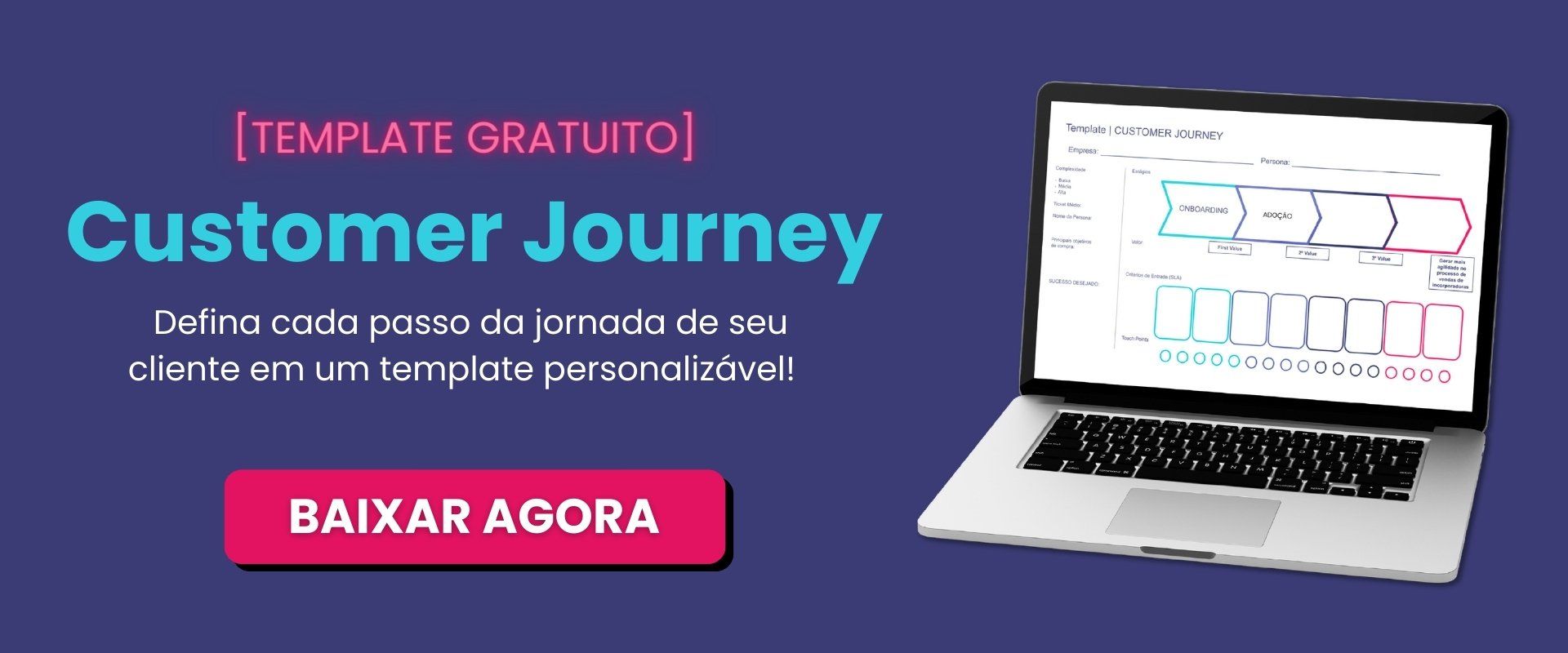 Template gratuito de Customer Journey