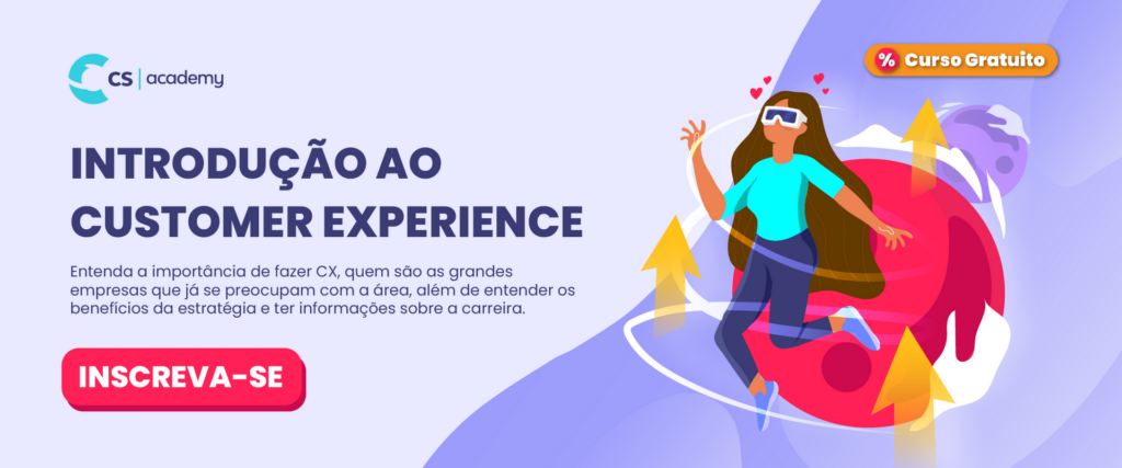 Banner do curso introdução ao customer experience da CS Academy